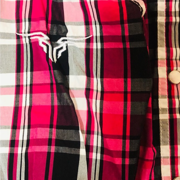 Bullseye Australia button up western top women’s - Picture 4 of 5